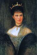 Philip Alexius de Laszlo Empress Elisabeth of Austria china oil painting artist